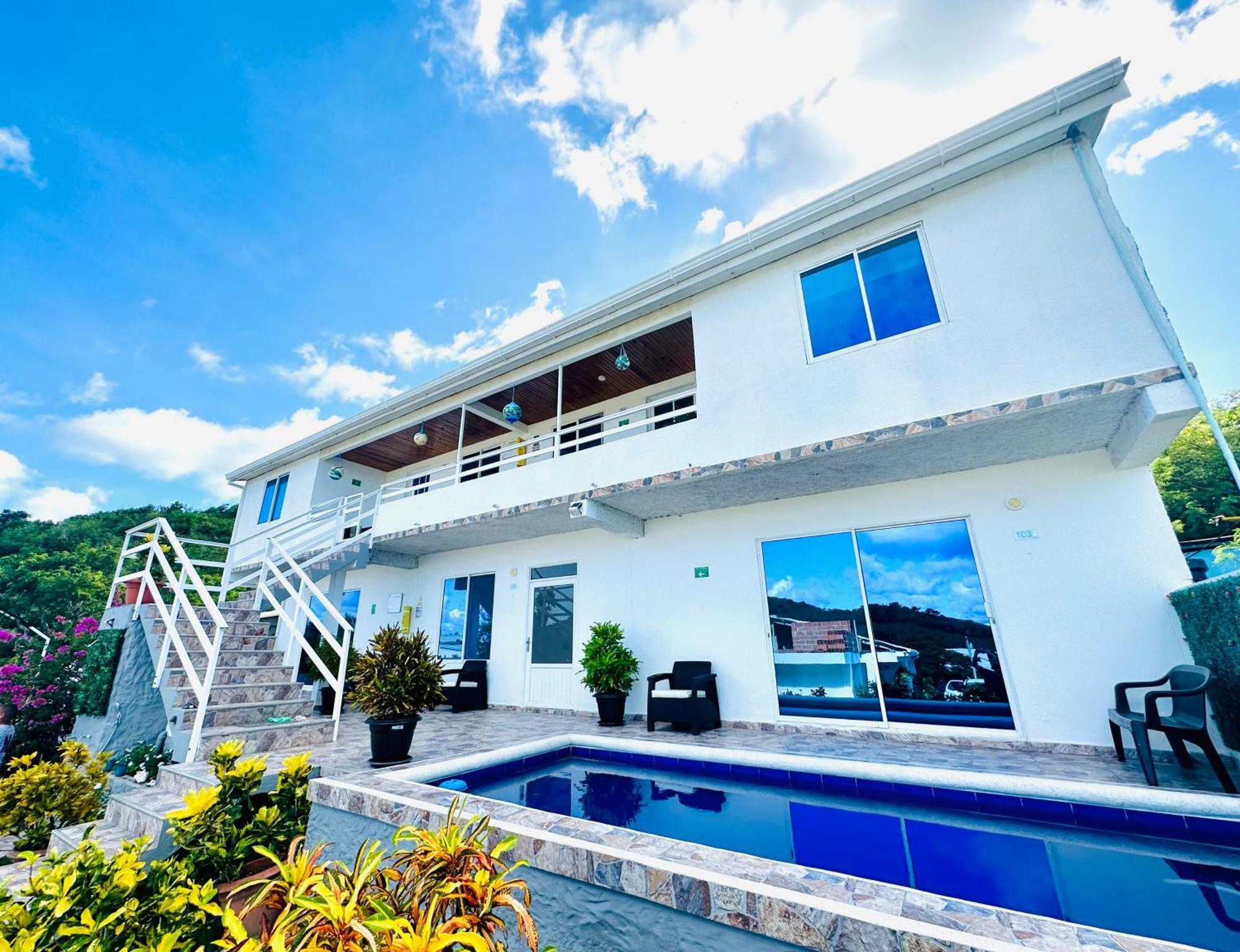 Posada Lkjay Providencia Isla Exterior foto